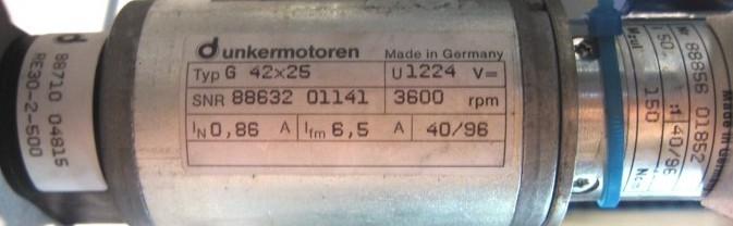 德国dunkermotoren电机